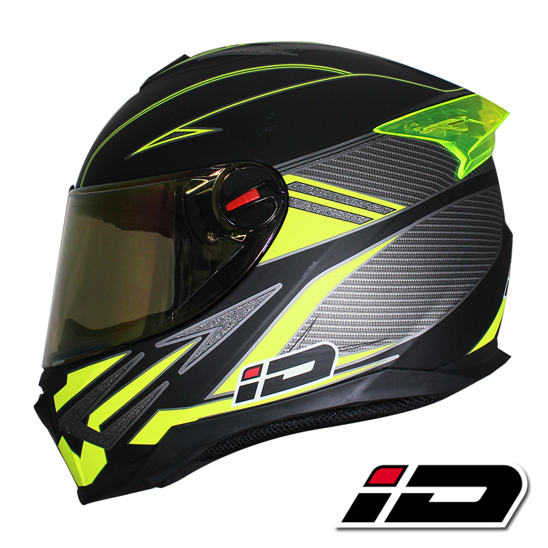 ID HELMET SPARTAN S1 MATT BLACK